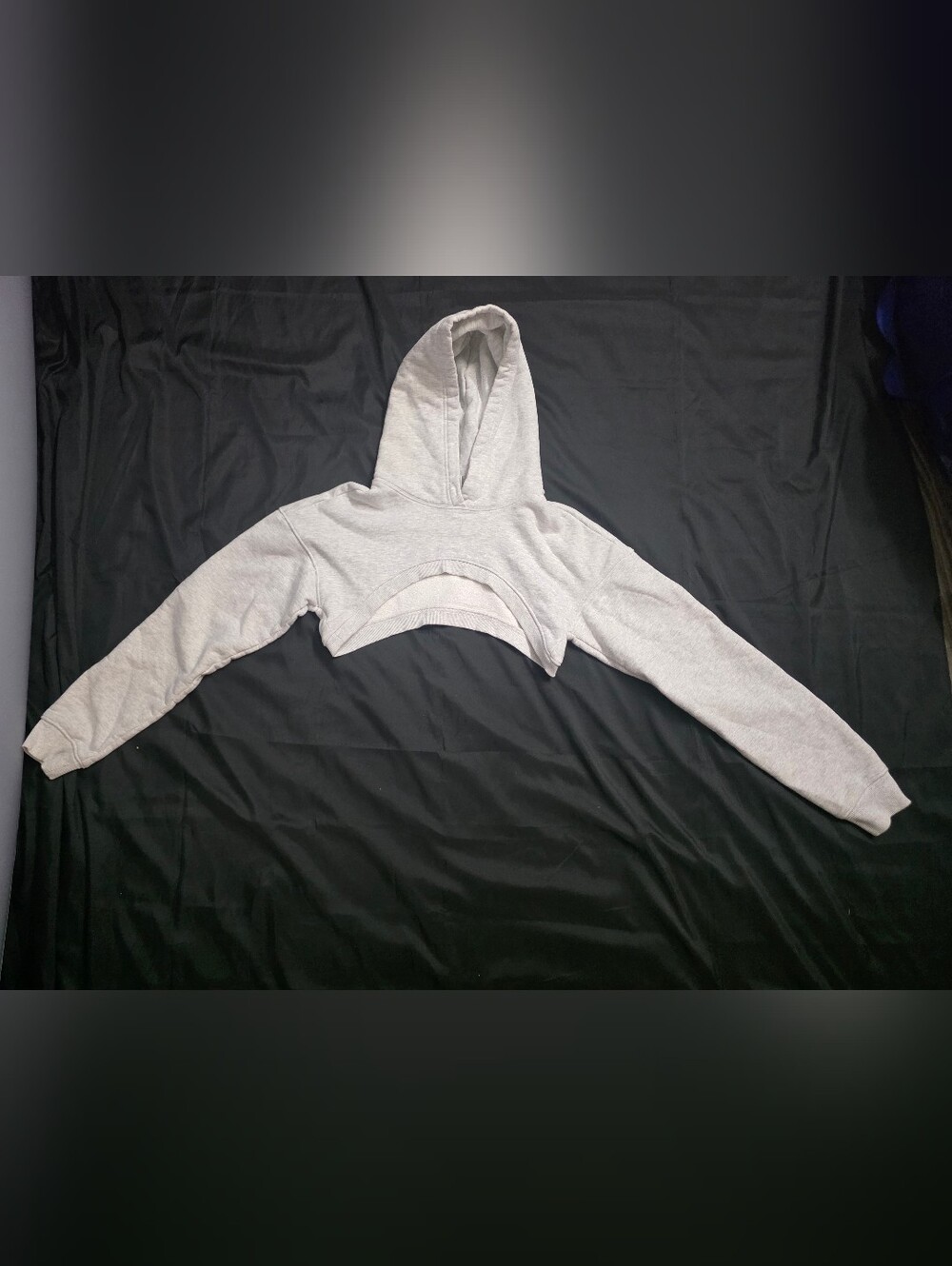 Khy Women's Cropped Dropped-shoulder Cotton Hoody